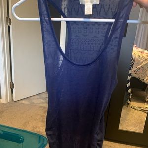 Blue Tank top